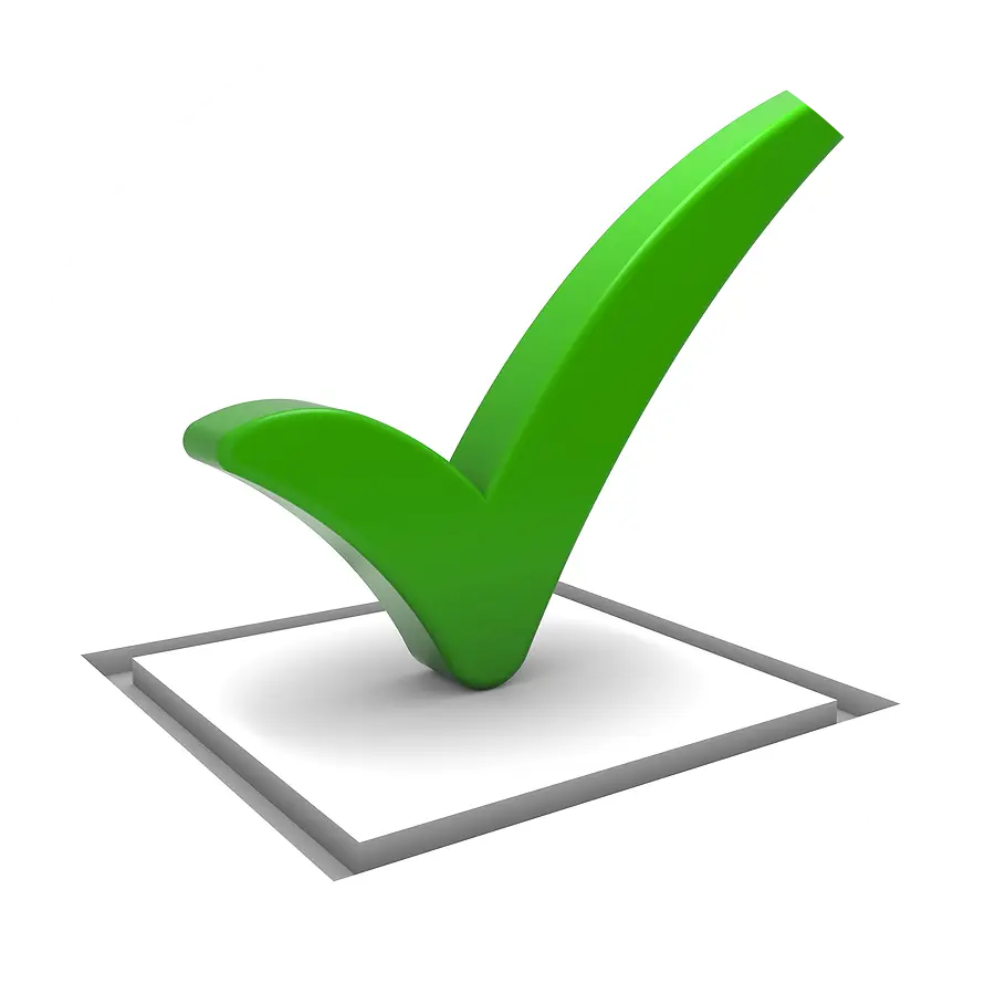 Green Checkmark in Checkbox Icon