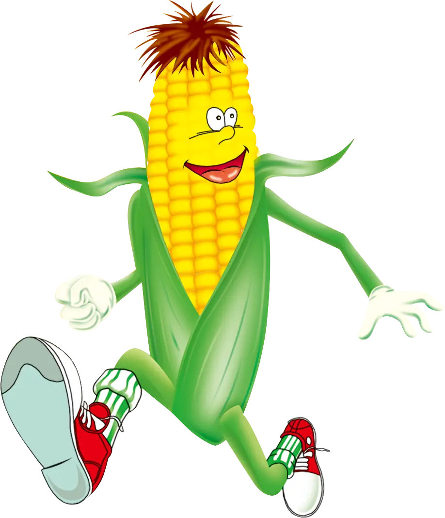 Running Corn Character
