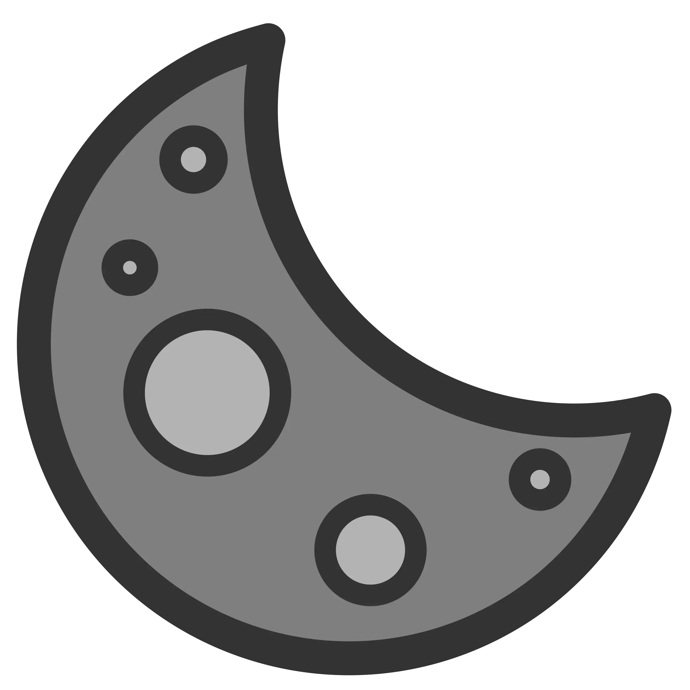 Crescent Moon Icon