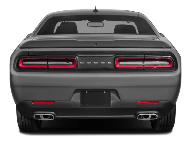 Rear View of a Stylish Grey Car