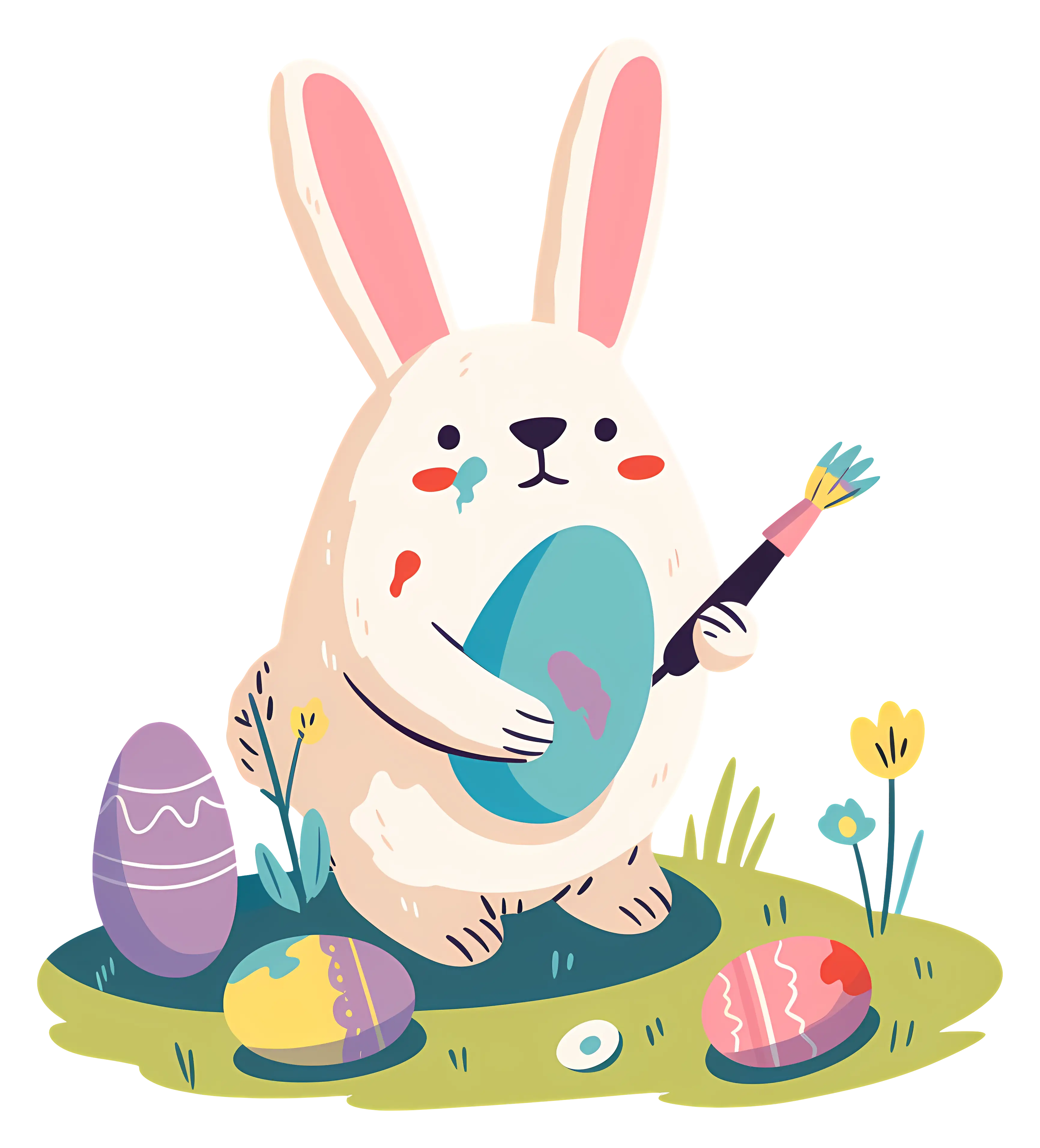 Easter Bunny Illustration