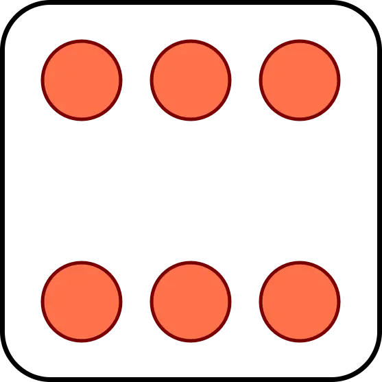 Dice with Six Dots