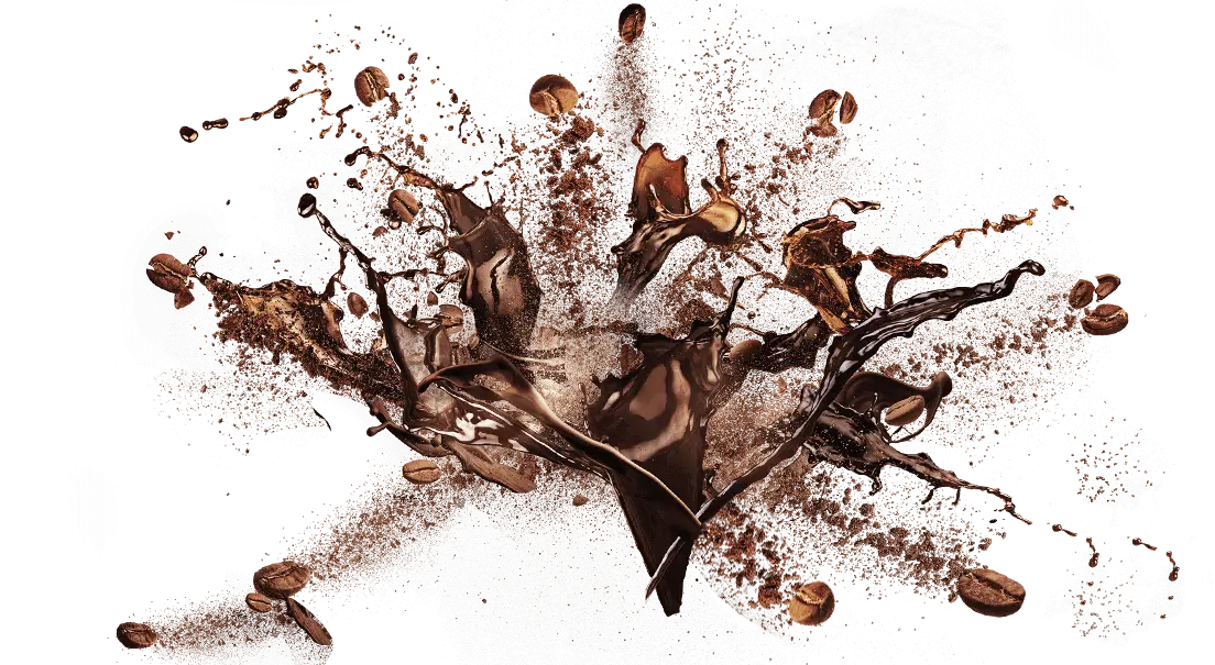 Coffee splash illustration