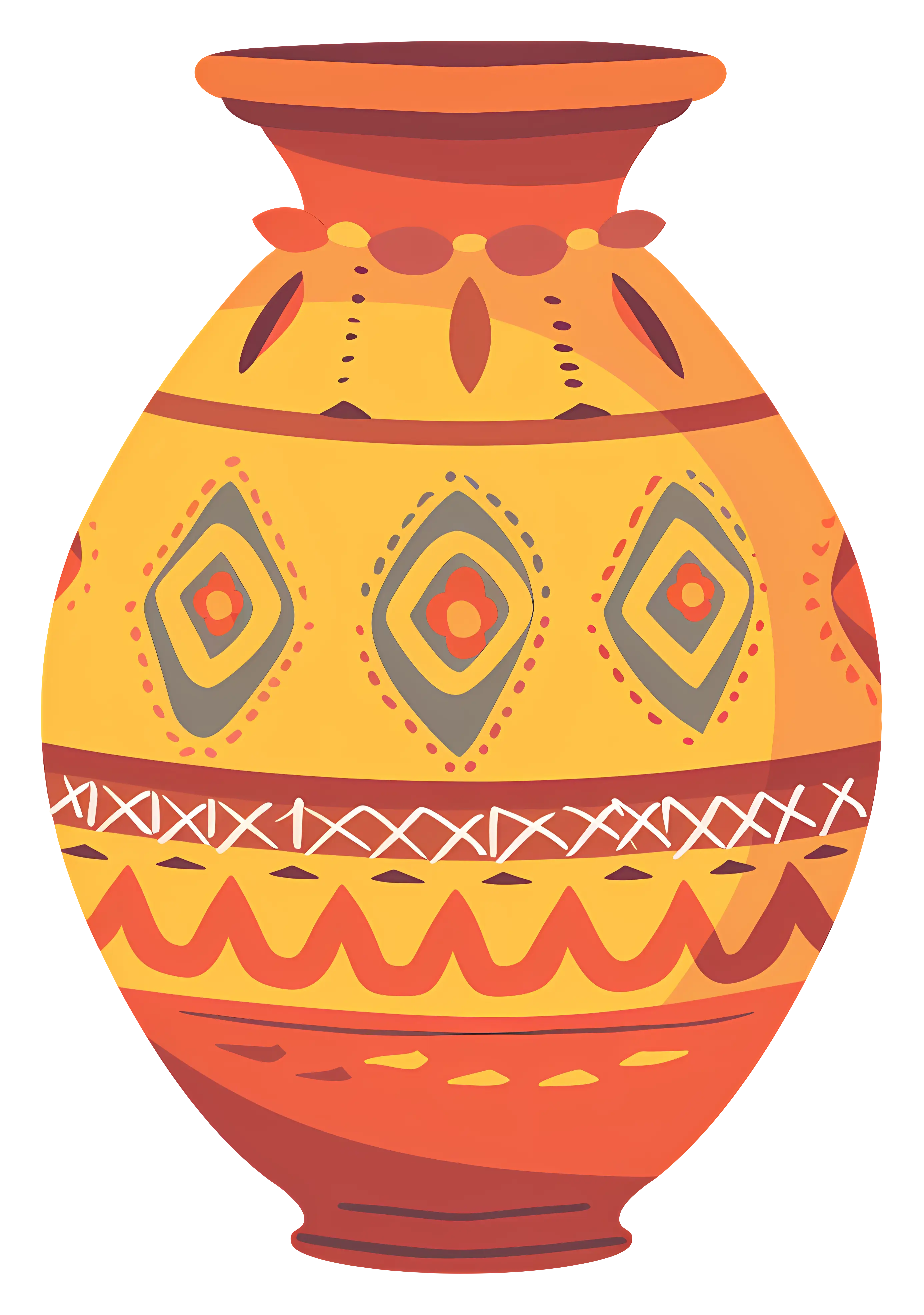 Colorful Decorative Vase