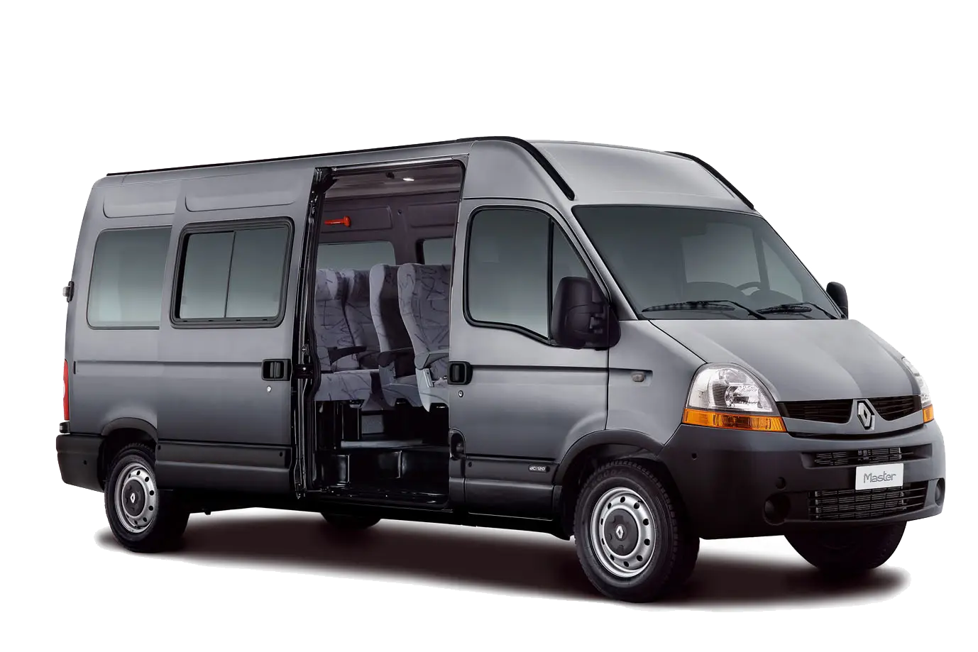 Grey Van for Transport