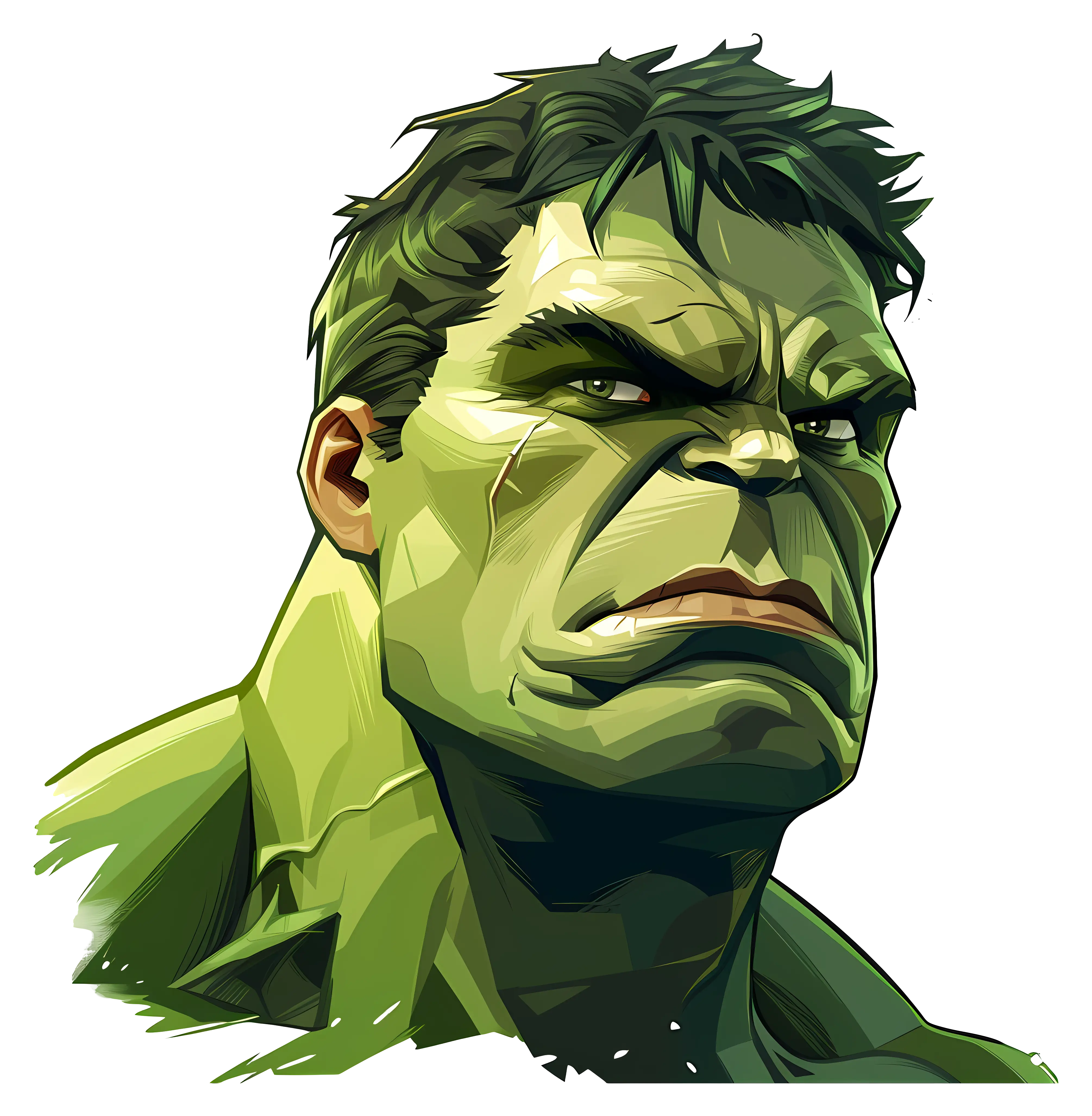 Hulk Character Illustration