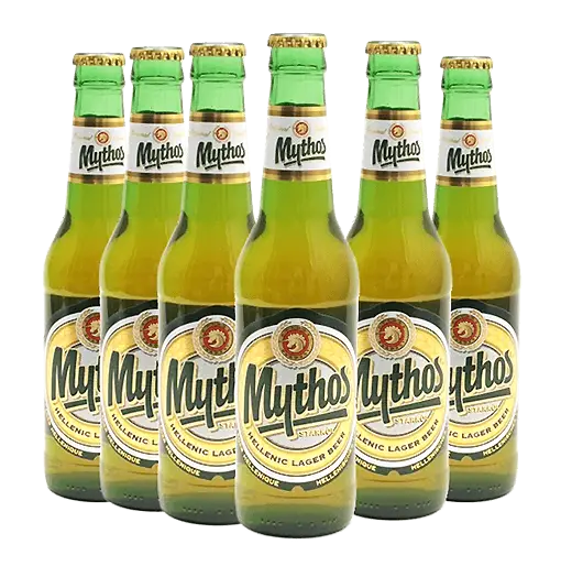 Mythos Beer Bottles