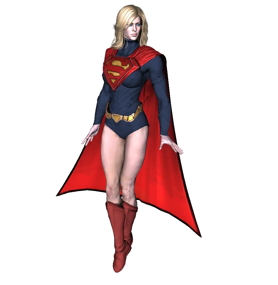 Superhero in Red Cape