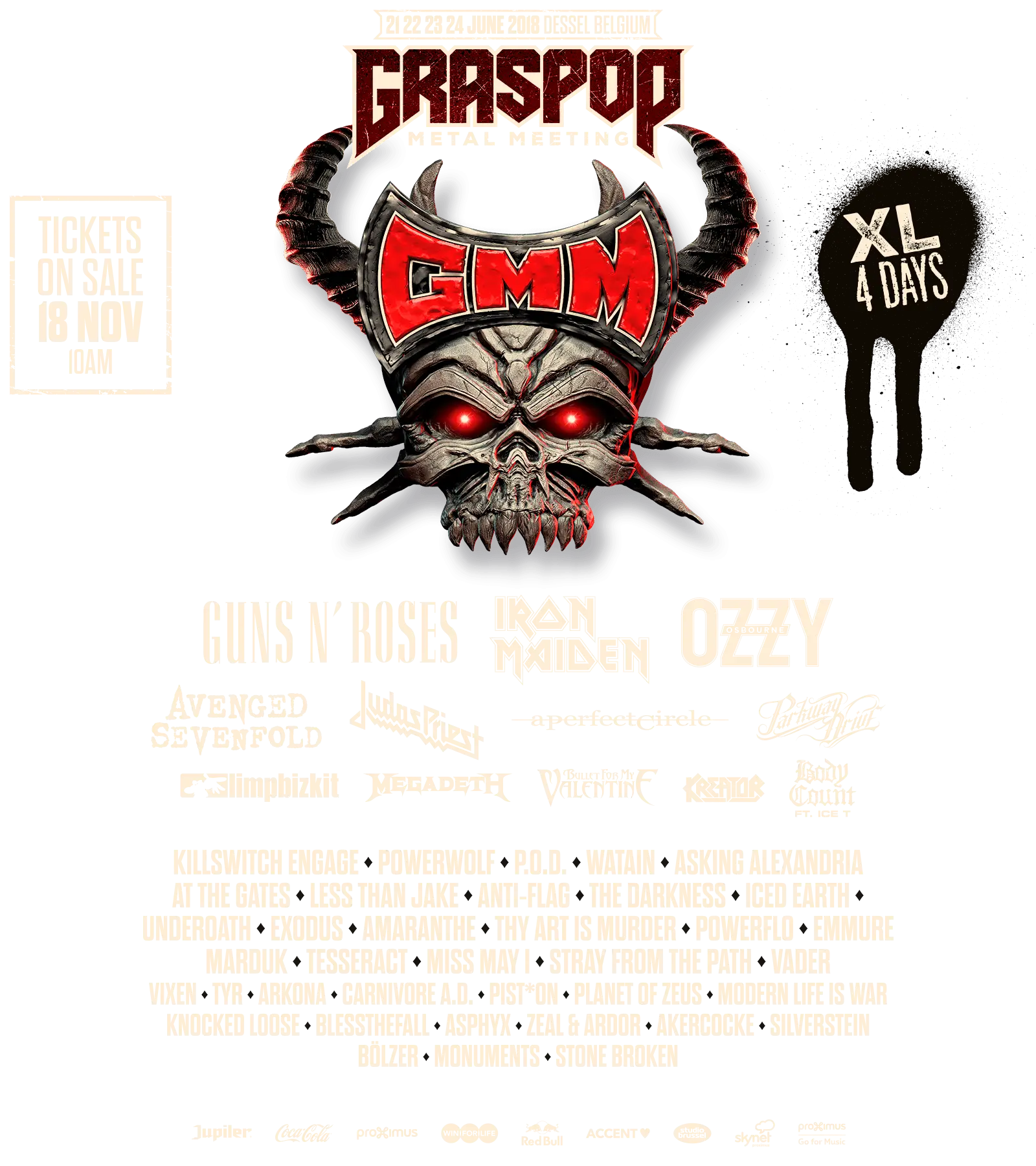 Graspop Metal Meeting Festival Logo