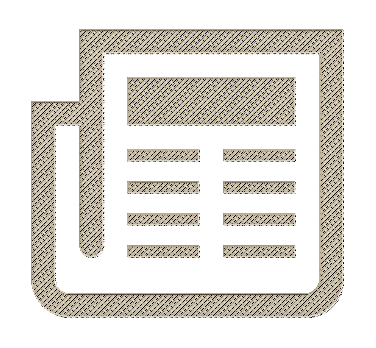 Newspaper Icon Representing Media