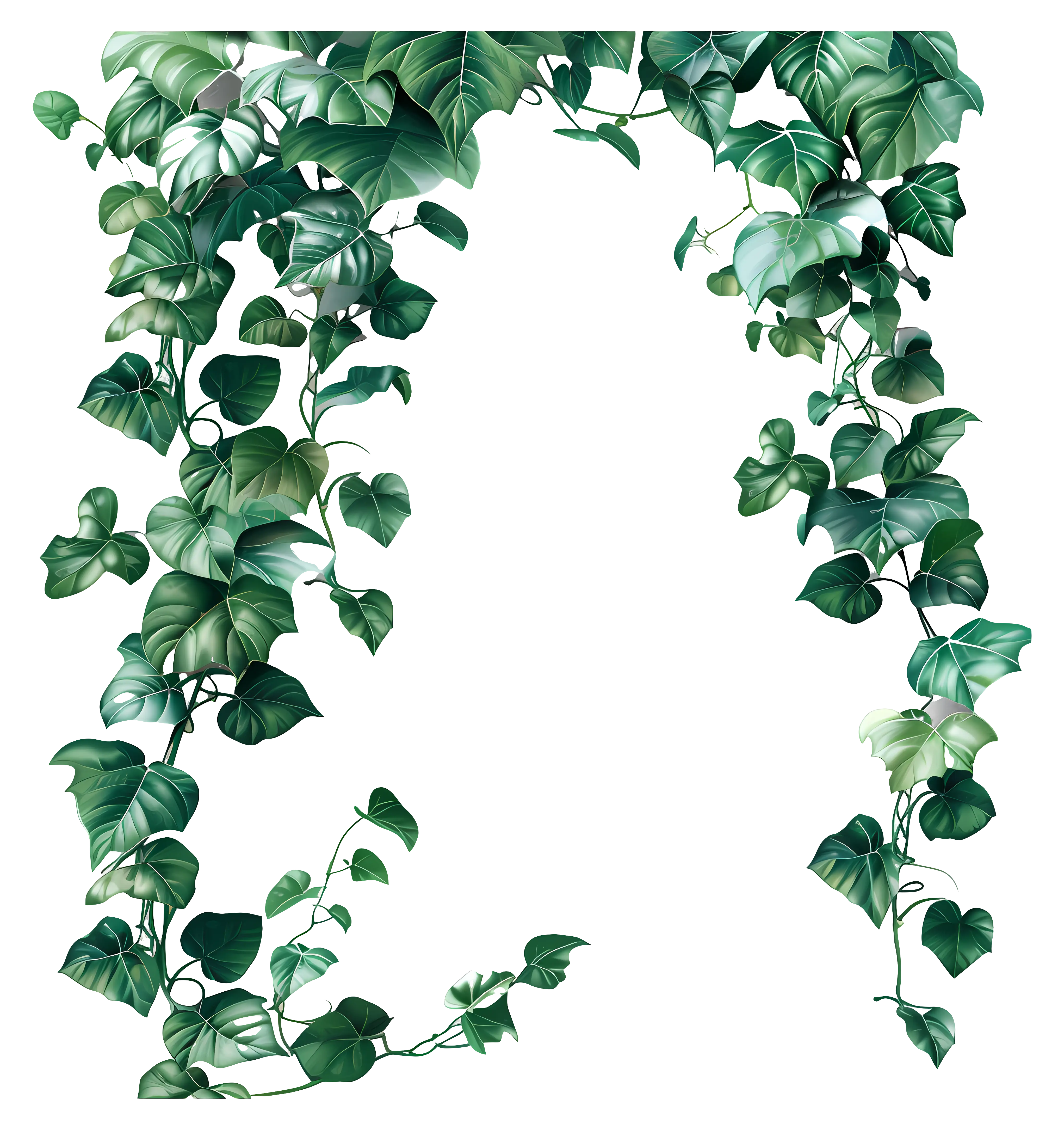 Hanging Green Vines for Natural Decoration