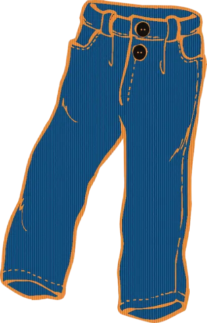 Blue Jeans Illustration