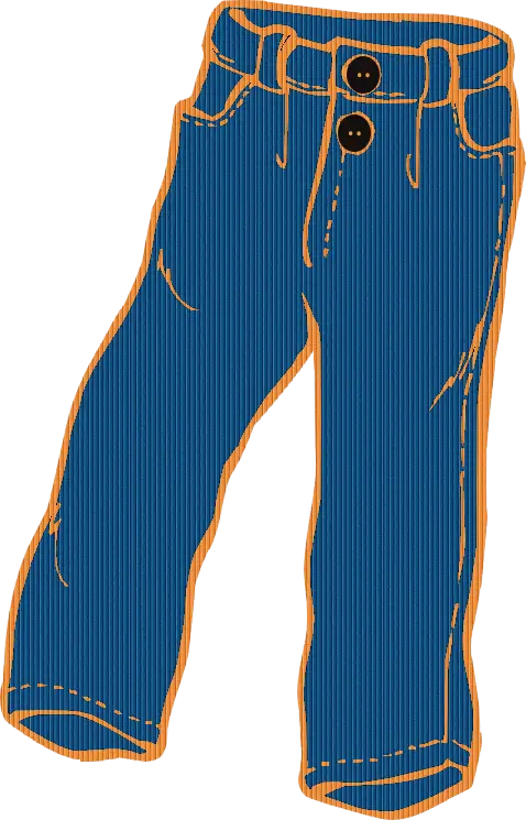 Blue Jeans Illustration