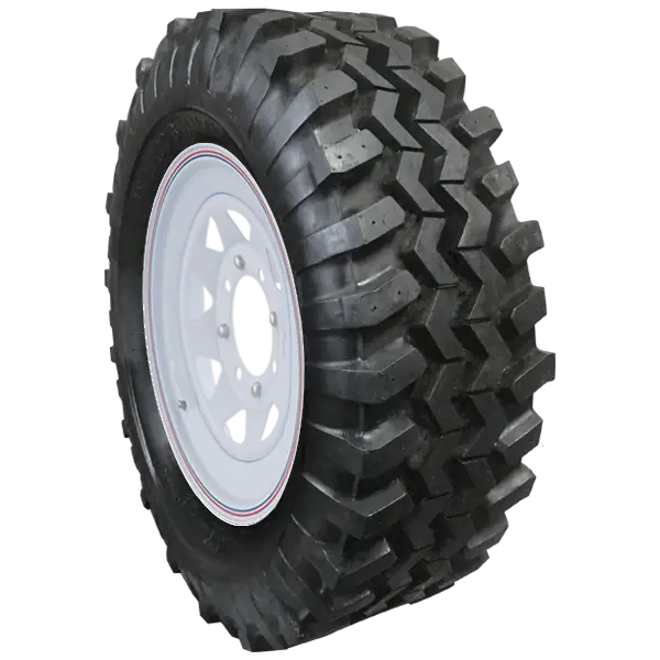 Rugged Vehicle Tire with Tread