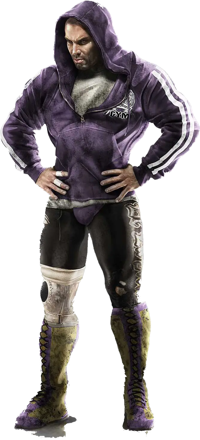 Strong Wrestler in Hoodie
