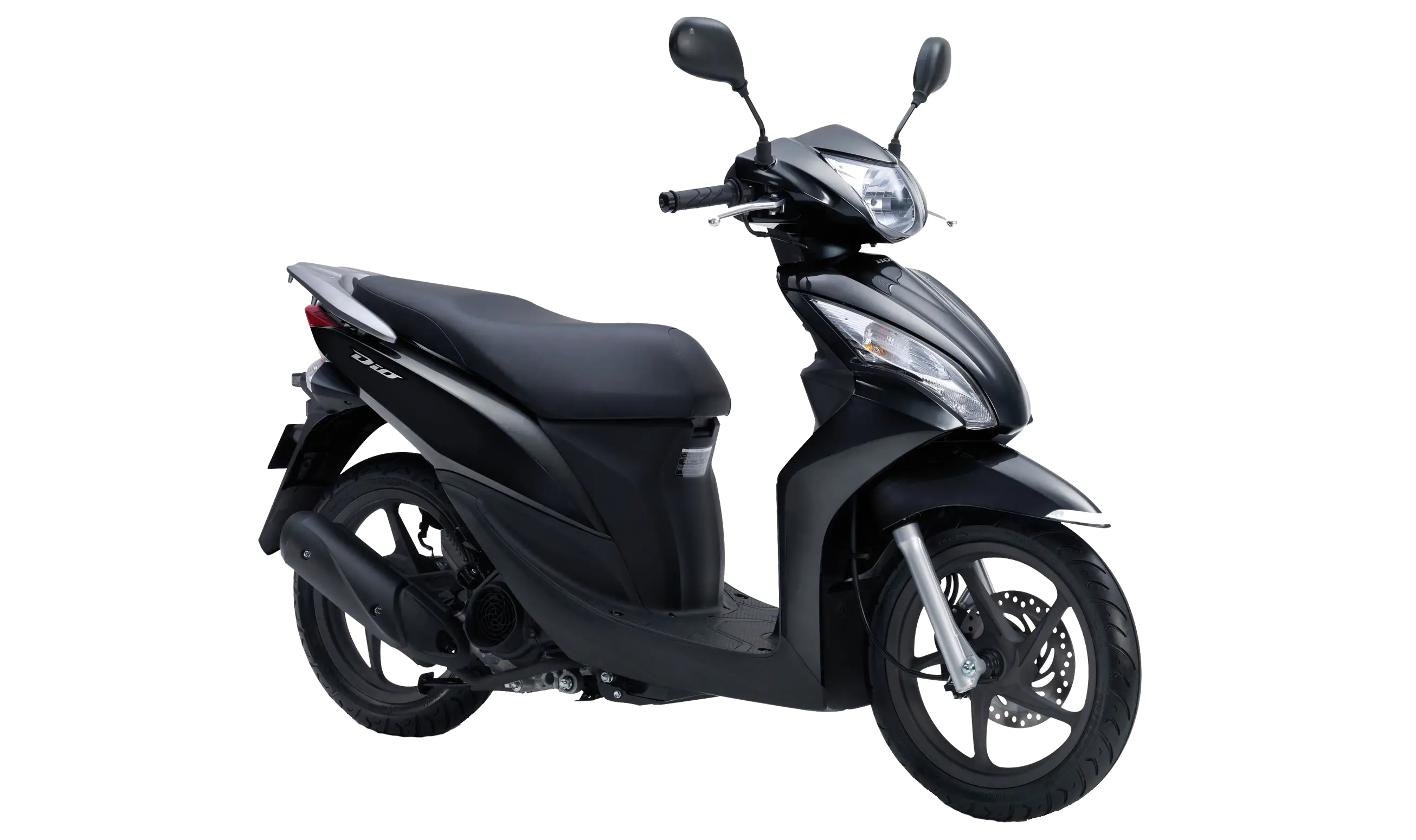 Black Motor Scooter