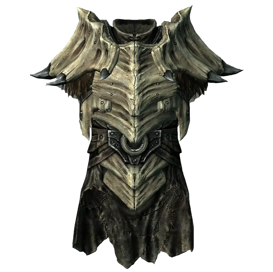 Fantasy Bone Armor Chestplate Design