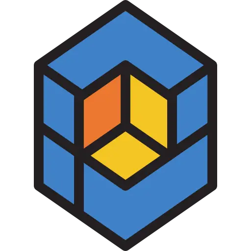 Colorful 3D Cube