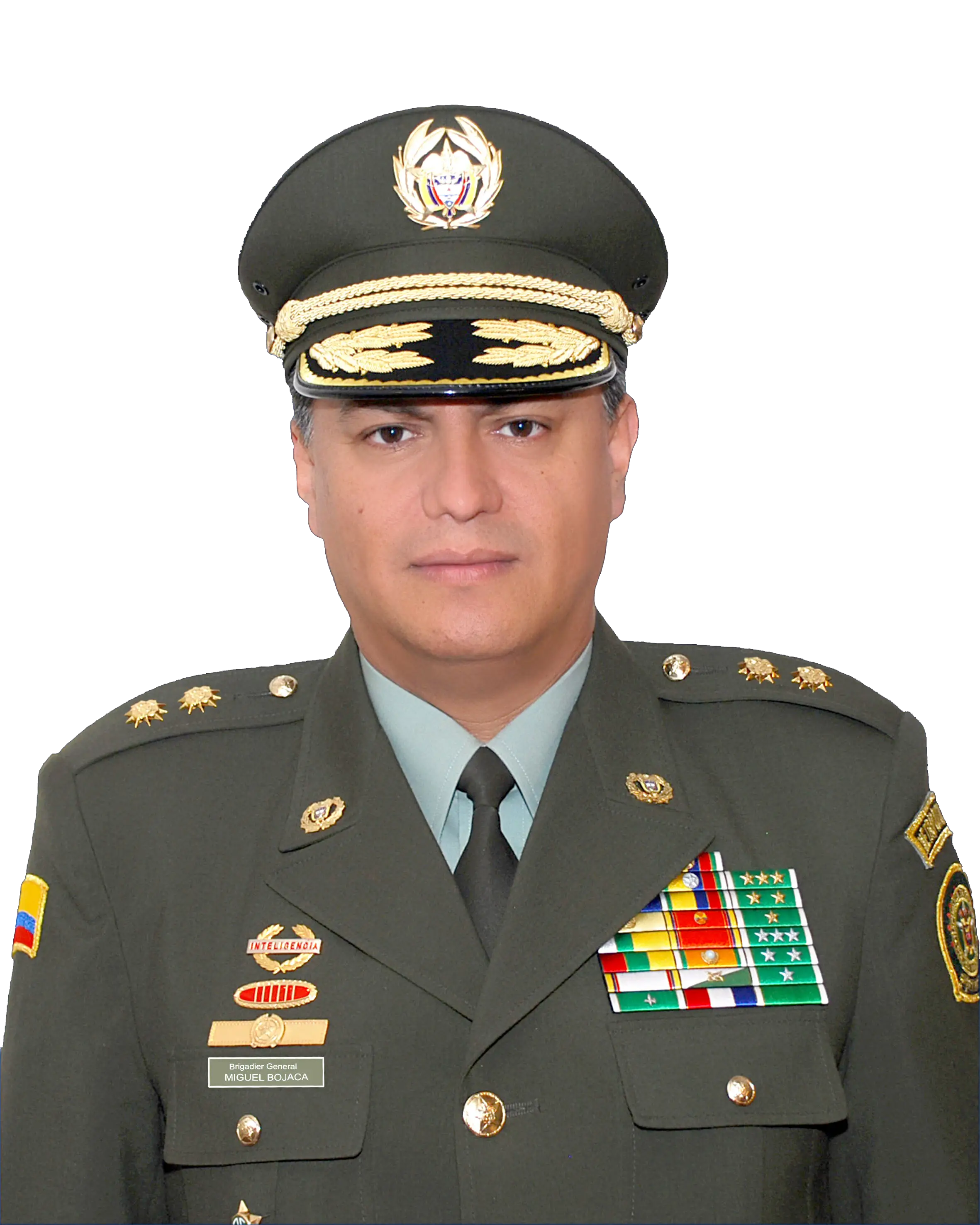 Military Officer in Full Uniform