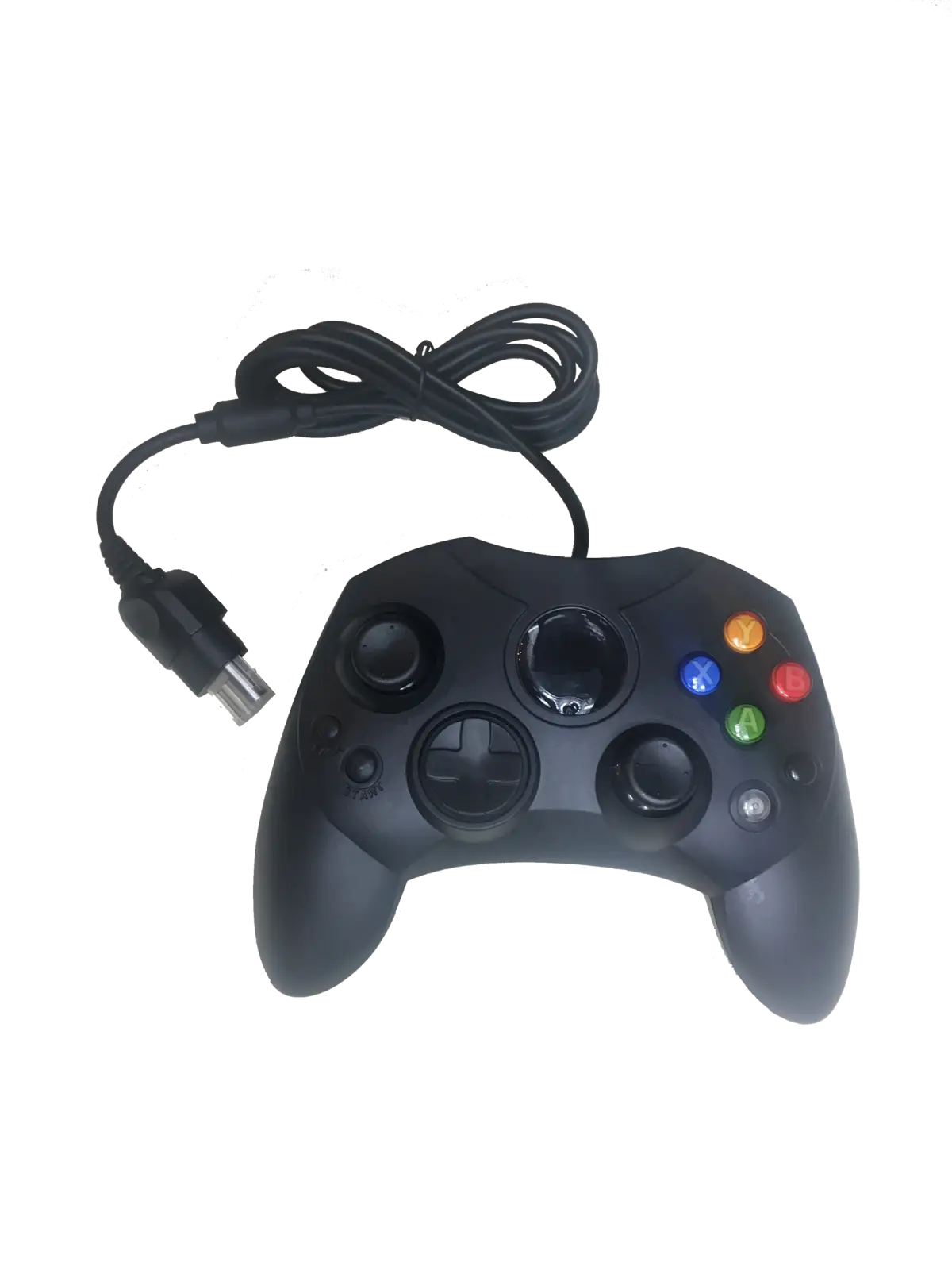 Black Game Controller Illustration