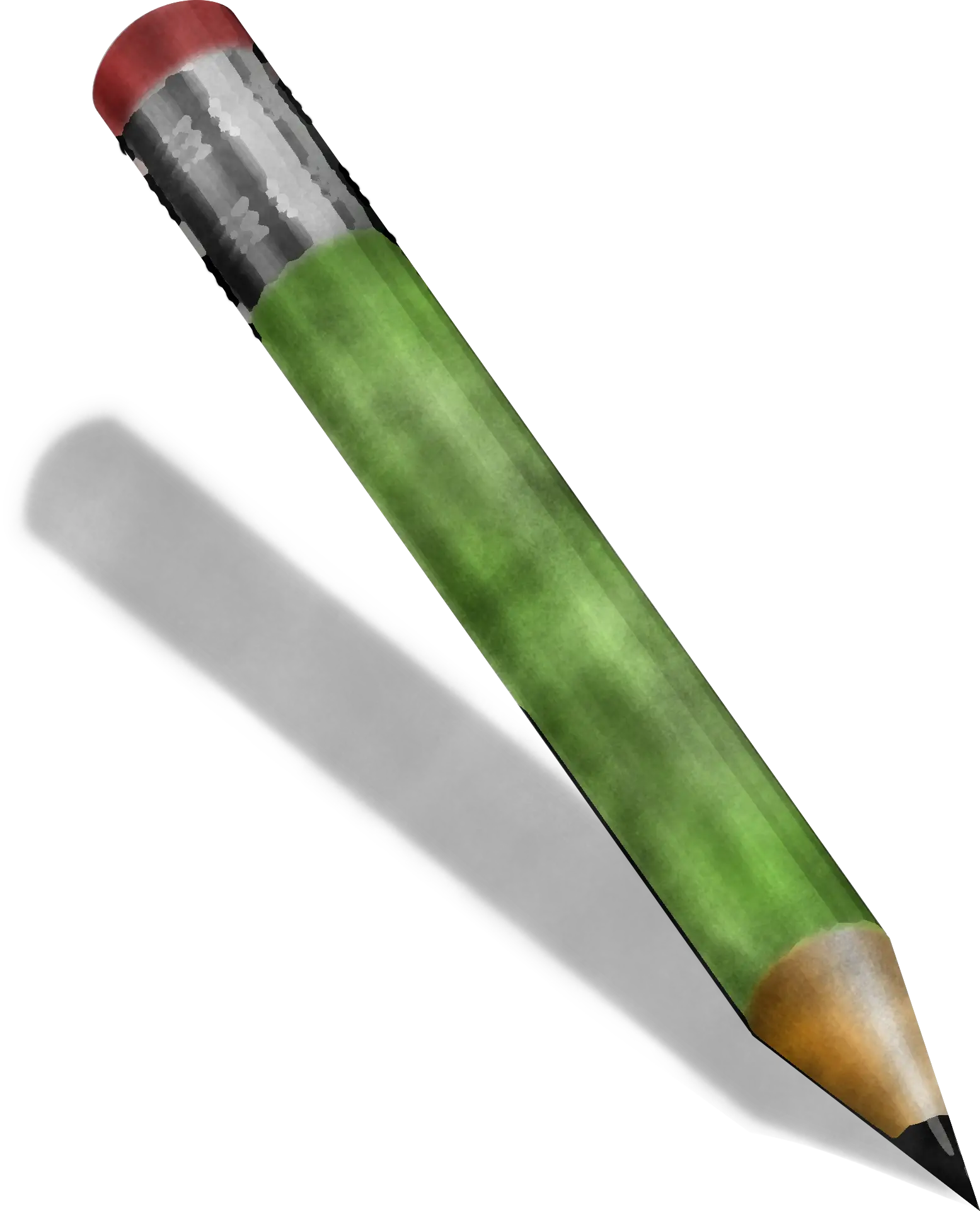 Green Pencil Illustration