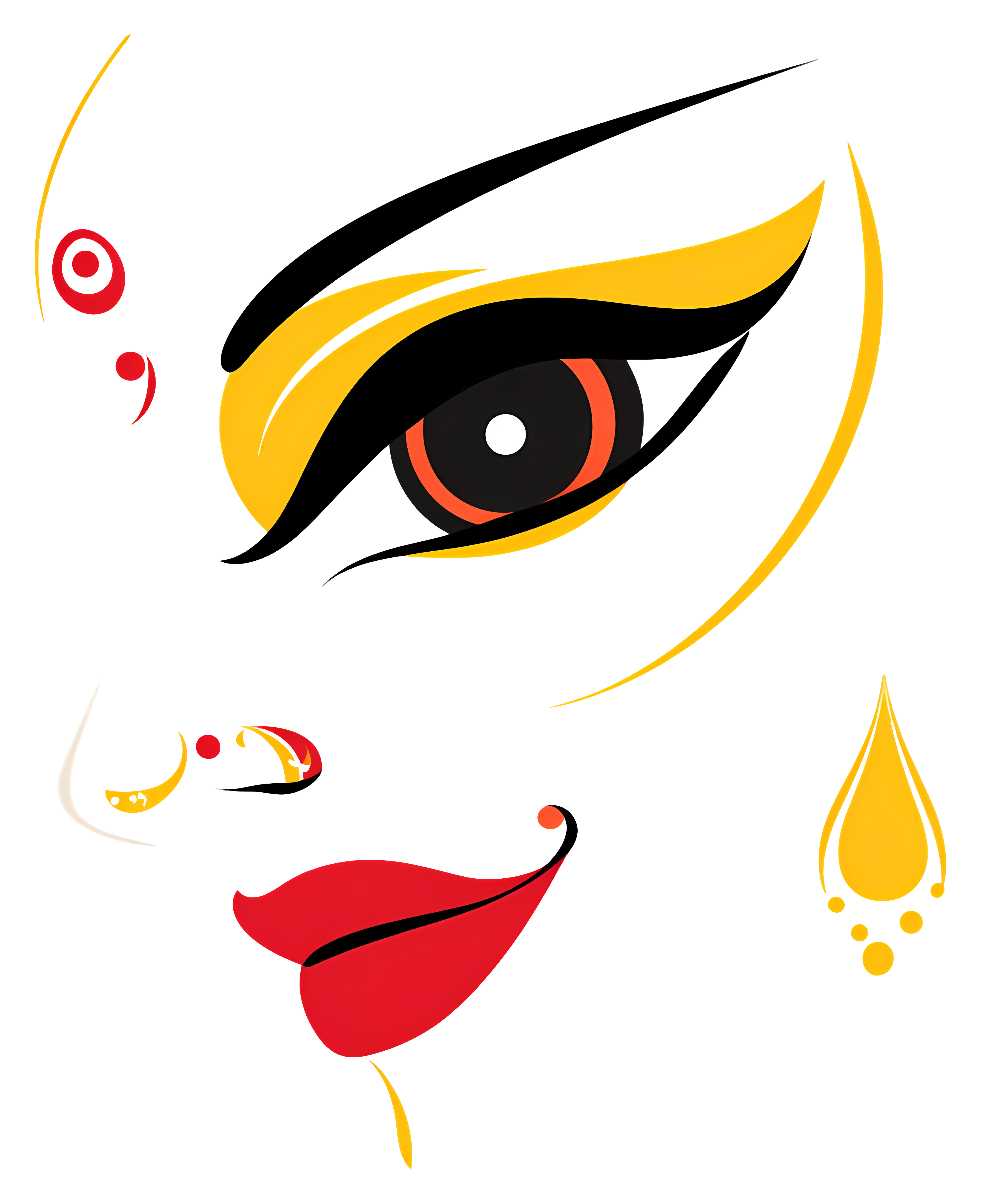 Artistic Face Illustration