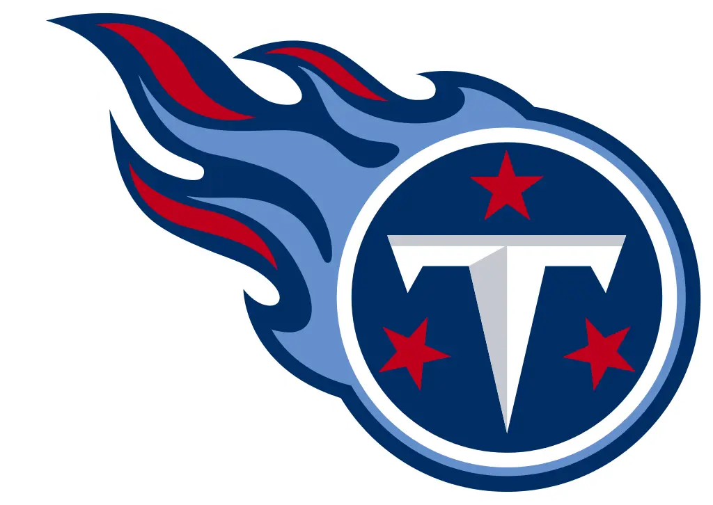 Titan Team Logo with Flame Design
