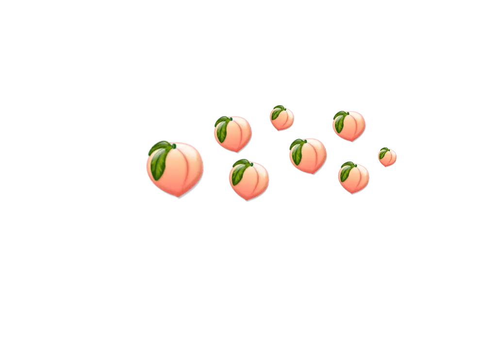 Cute Peach Icons