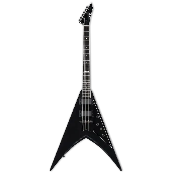 Stylish Black Electric Guitar for Music Enthusiasts