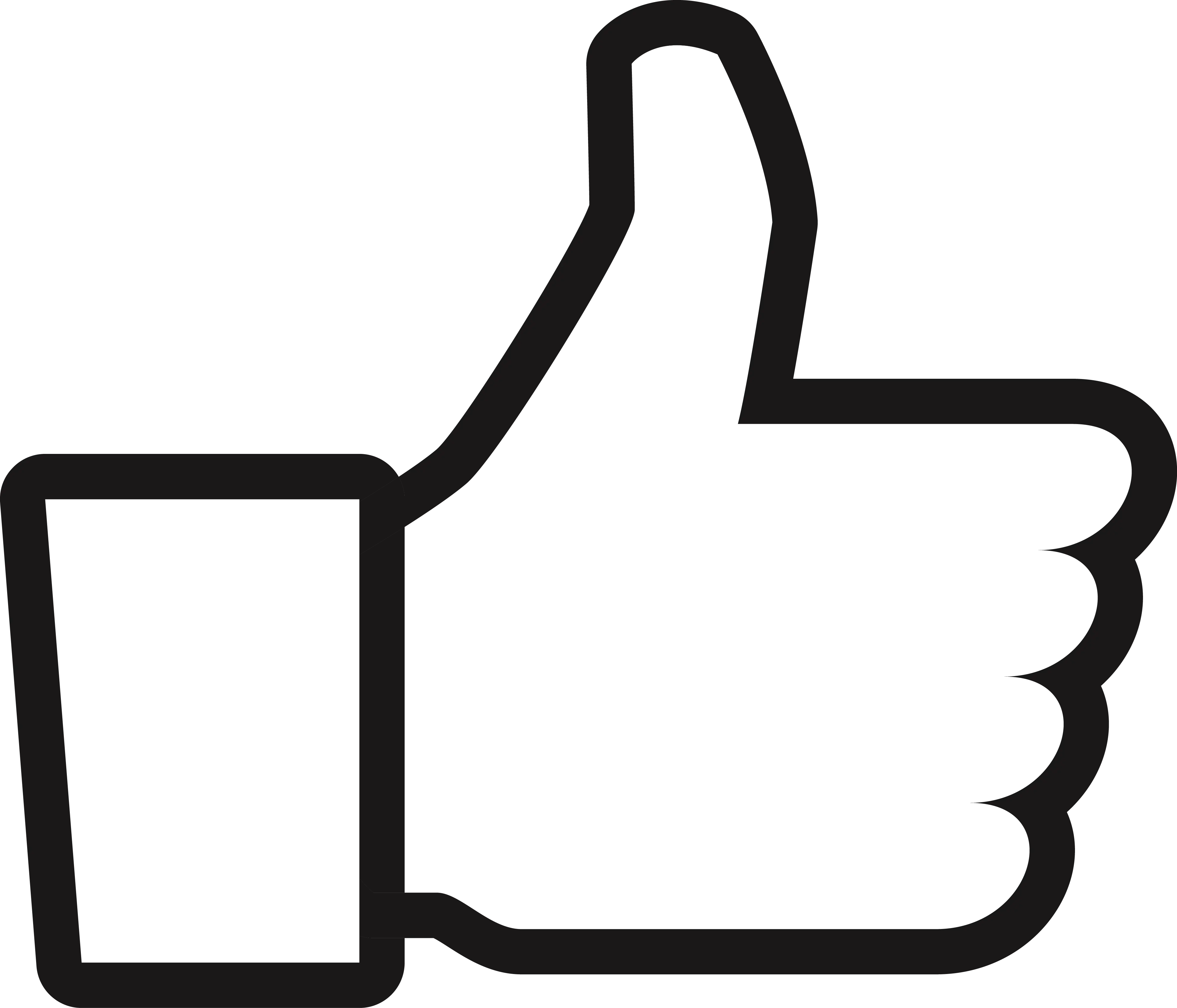 Thumbs Up Approval Symbol Icon