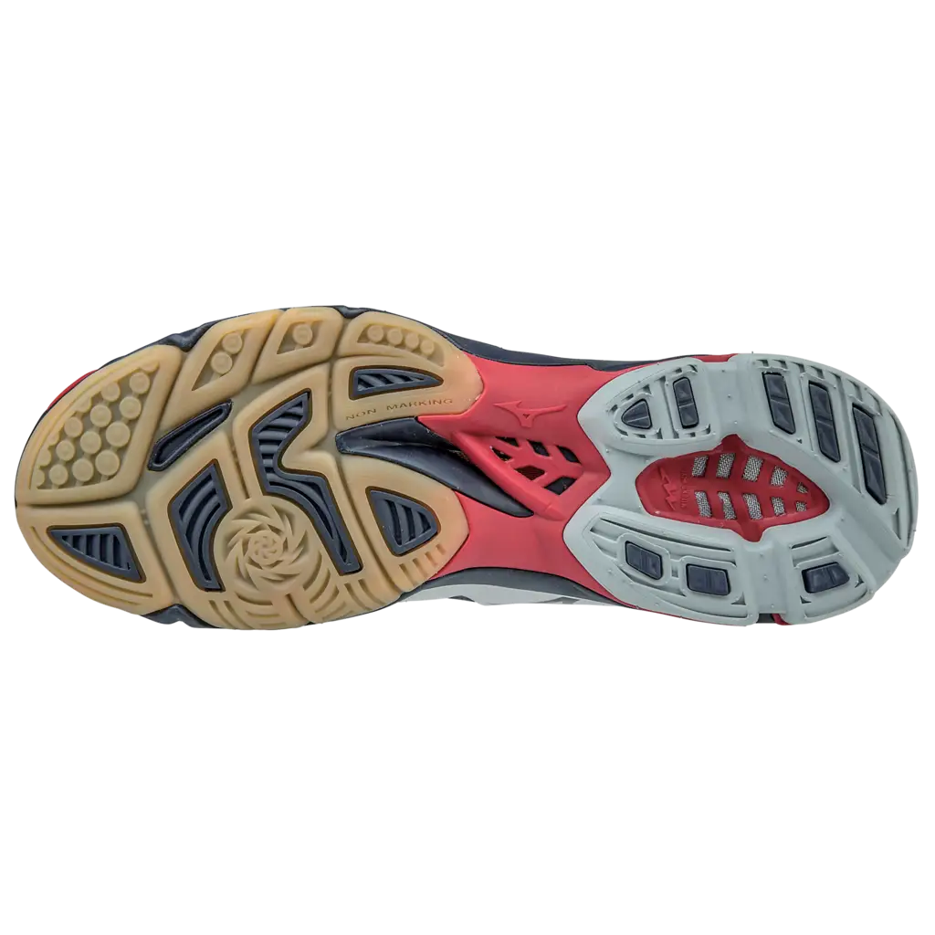 Shoe Sole with Detailed Tread Pattern