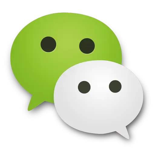WeChat Logo Illustration for Messaging