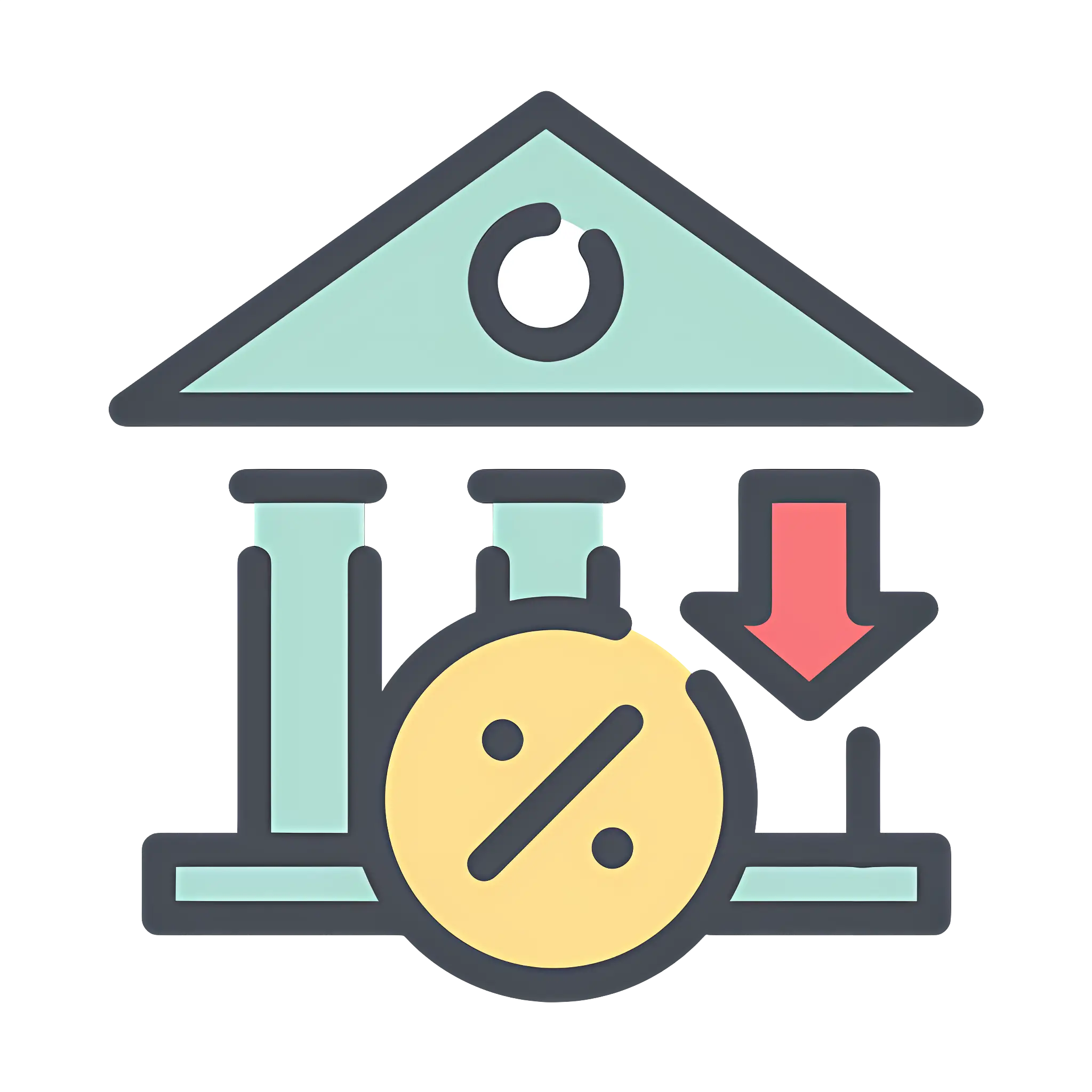 Bank with Interest Rate Decline