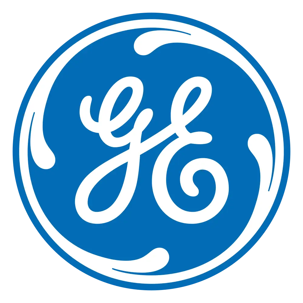 Blue General Electric Logo