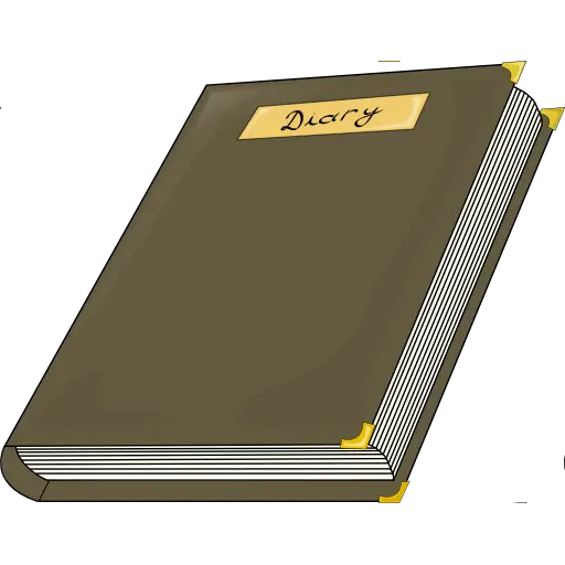 Classic Hardcover Diary Notebook