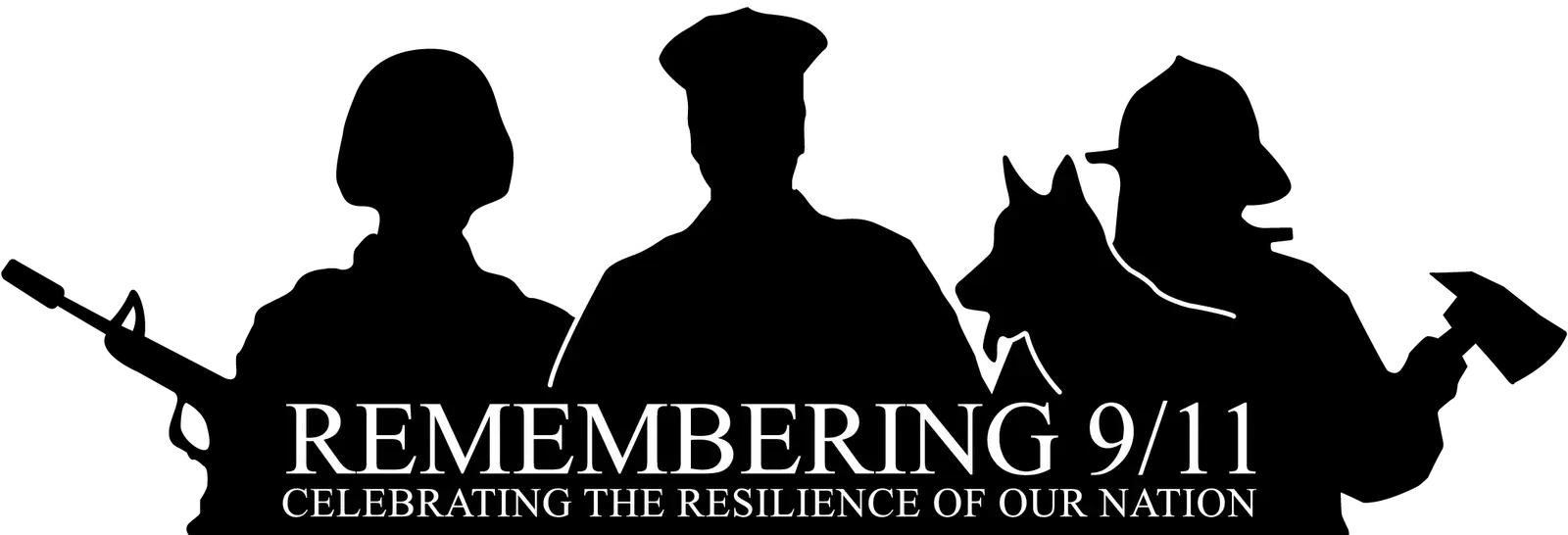 9/11 Memorial Silhouette