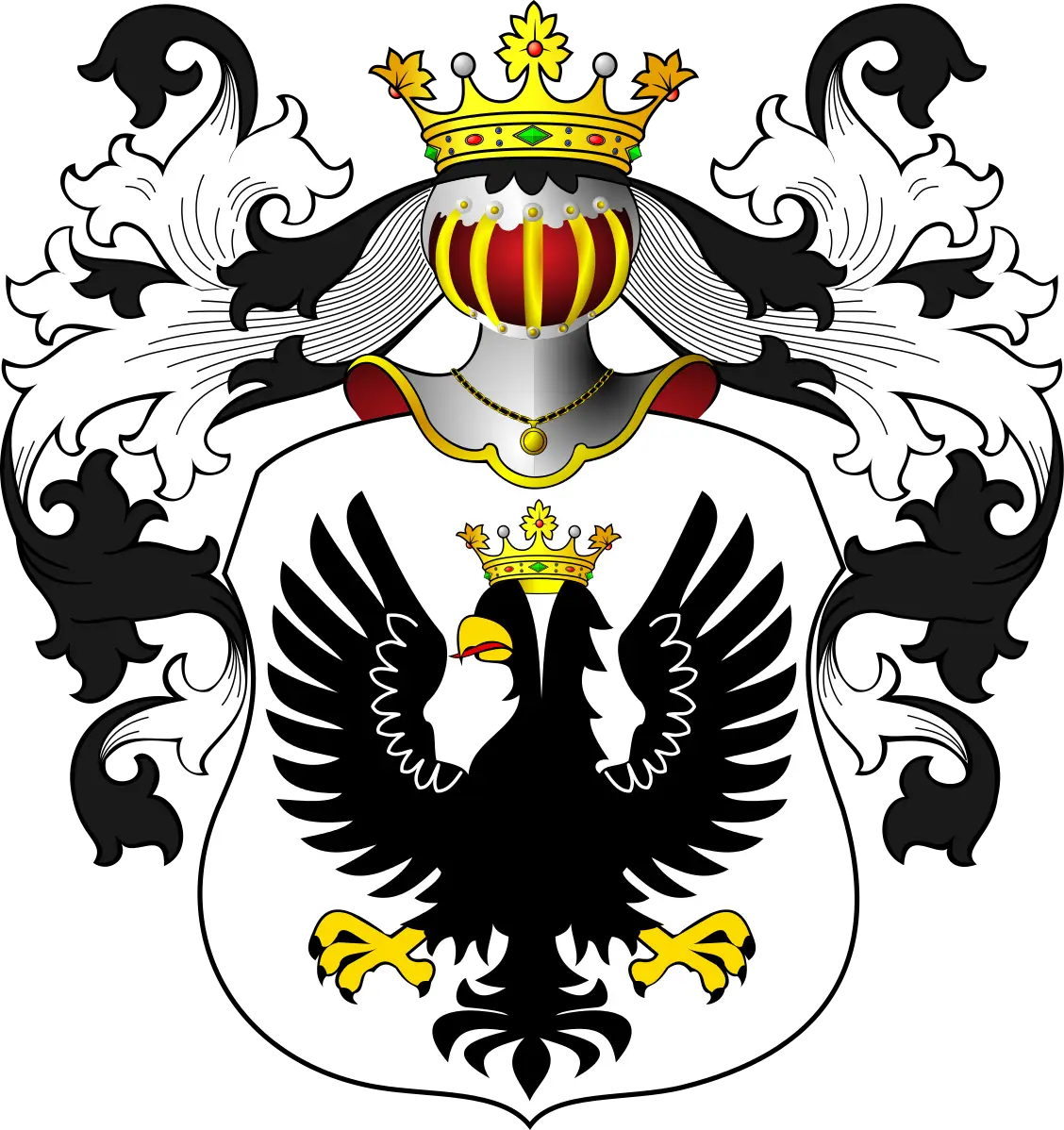 Royal Coat of Arms with Eagle