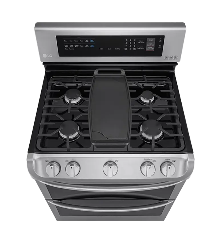 Modern Gas Stove with Burners