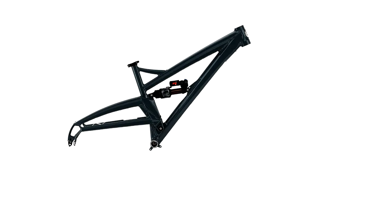 Bicycle Frame Structure Illustration