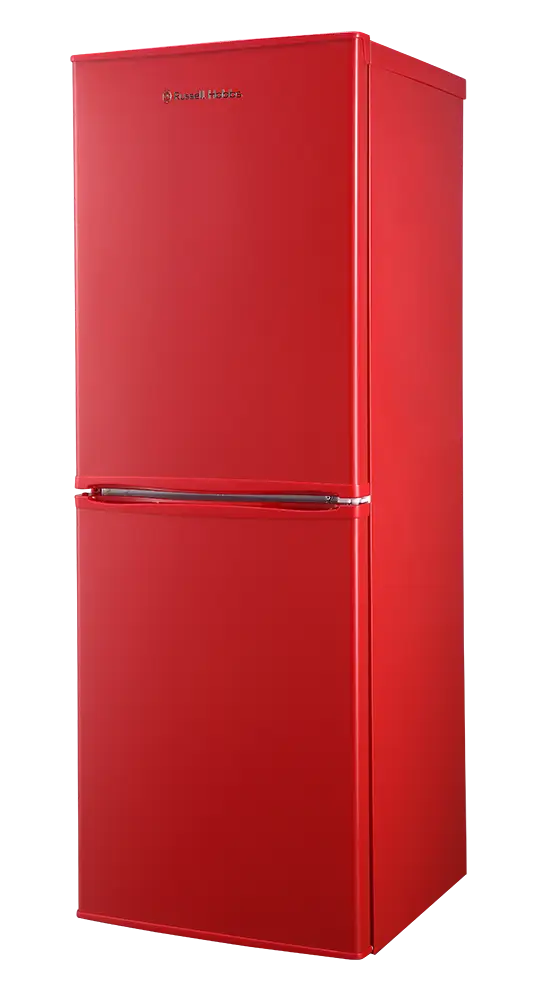 Red Refrigerator with Modern Design