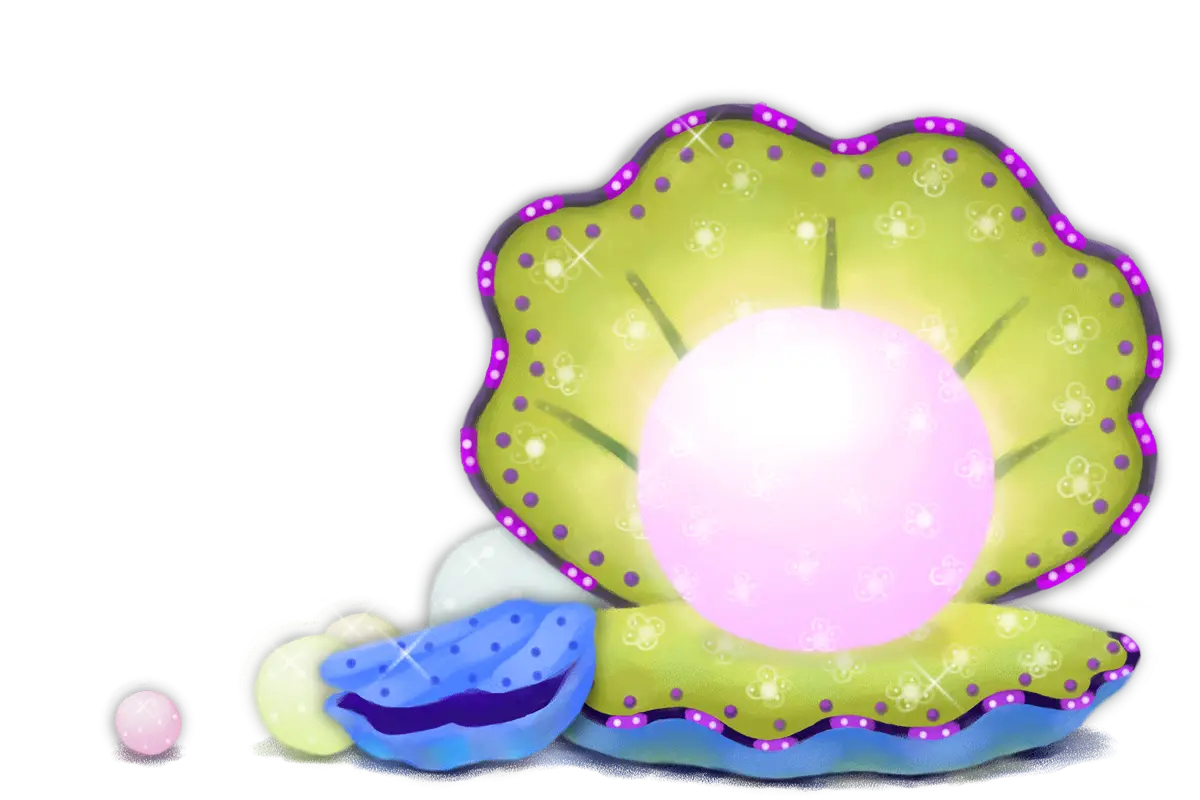 Pearl Inside a Decorative Clam Shell