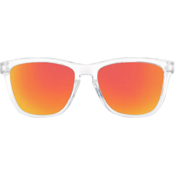 Orange Gradient Reflective Sunglasses