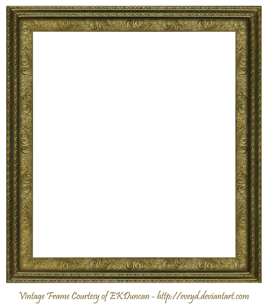 Vintage Gold Frame