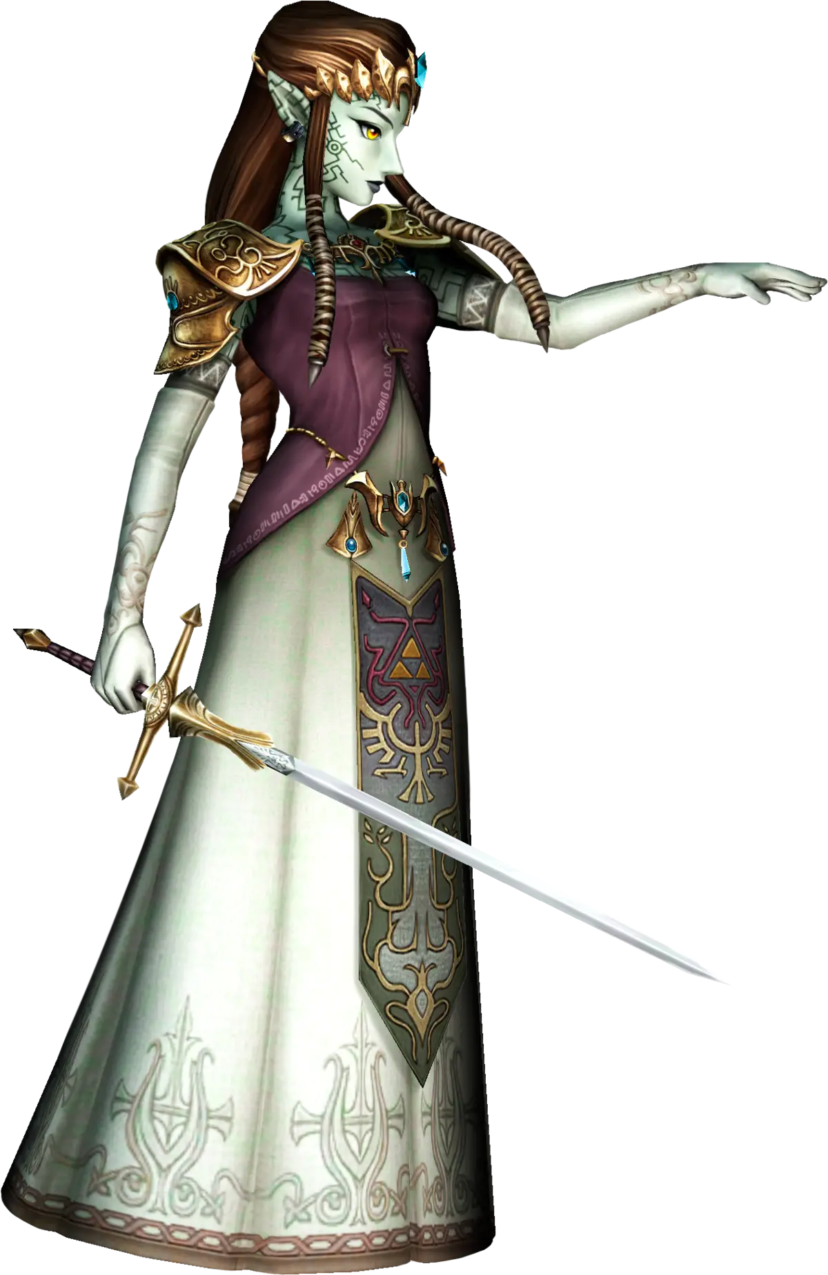Fantasy Character with Sword