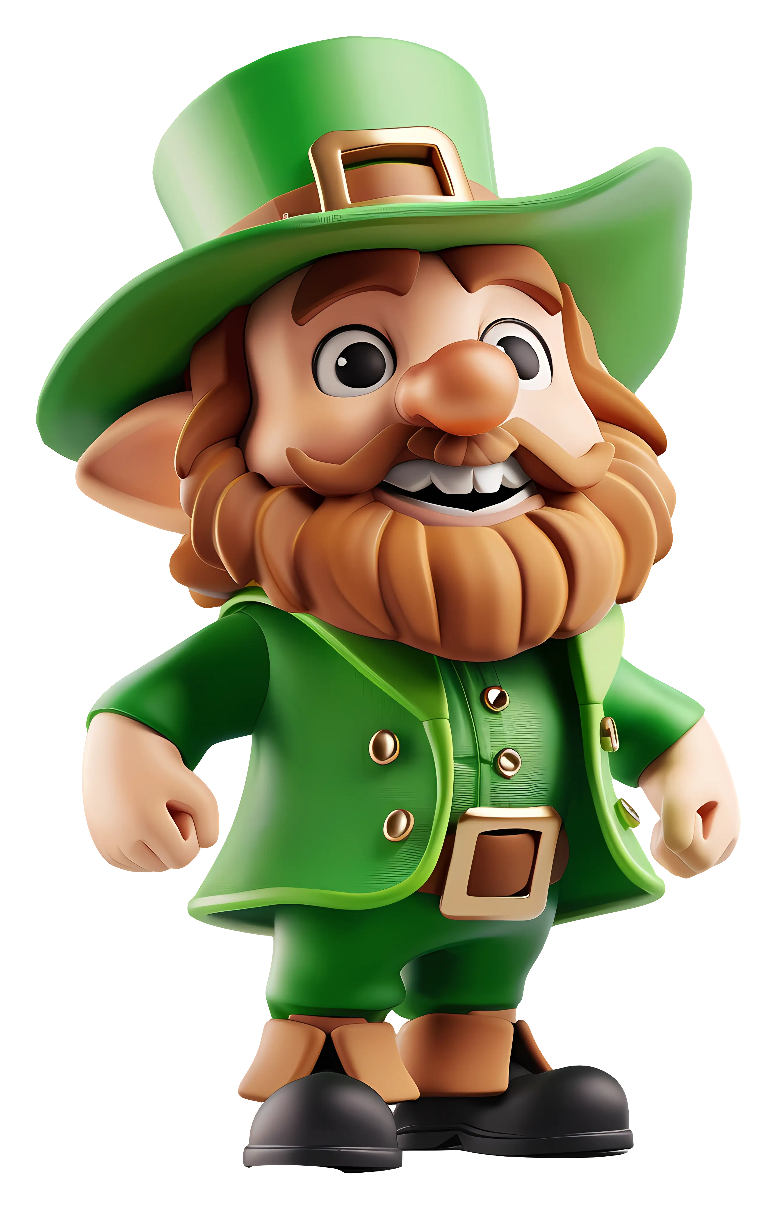 St. Patrickâ€™s Day Leprechaun Cartoon