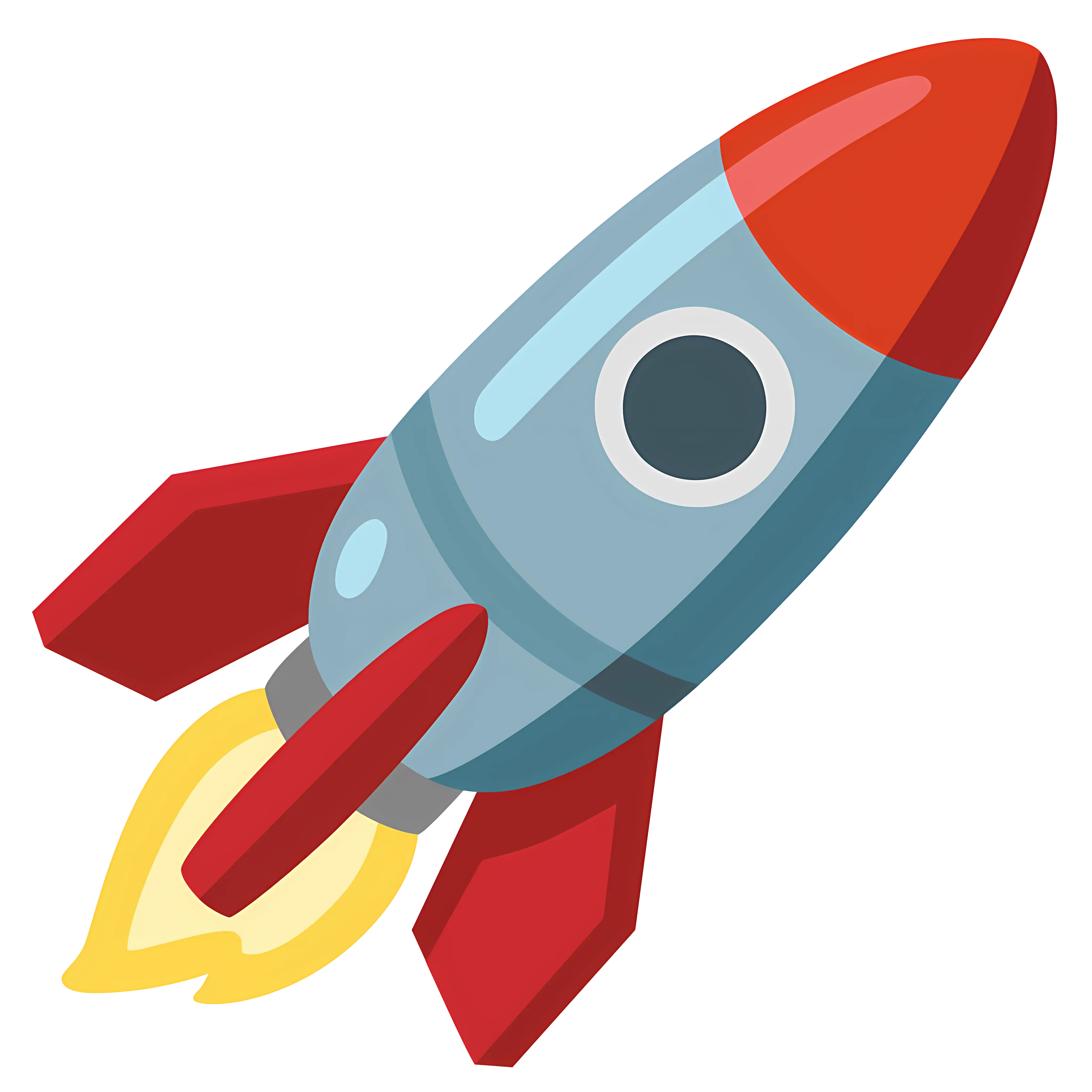 Rocket Launching into Space