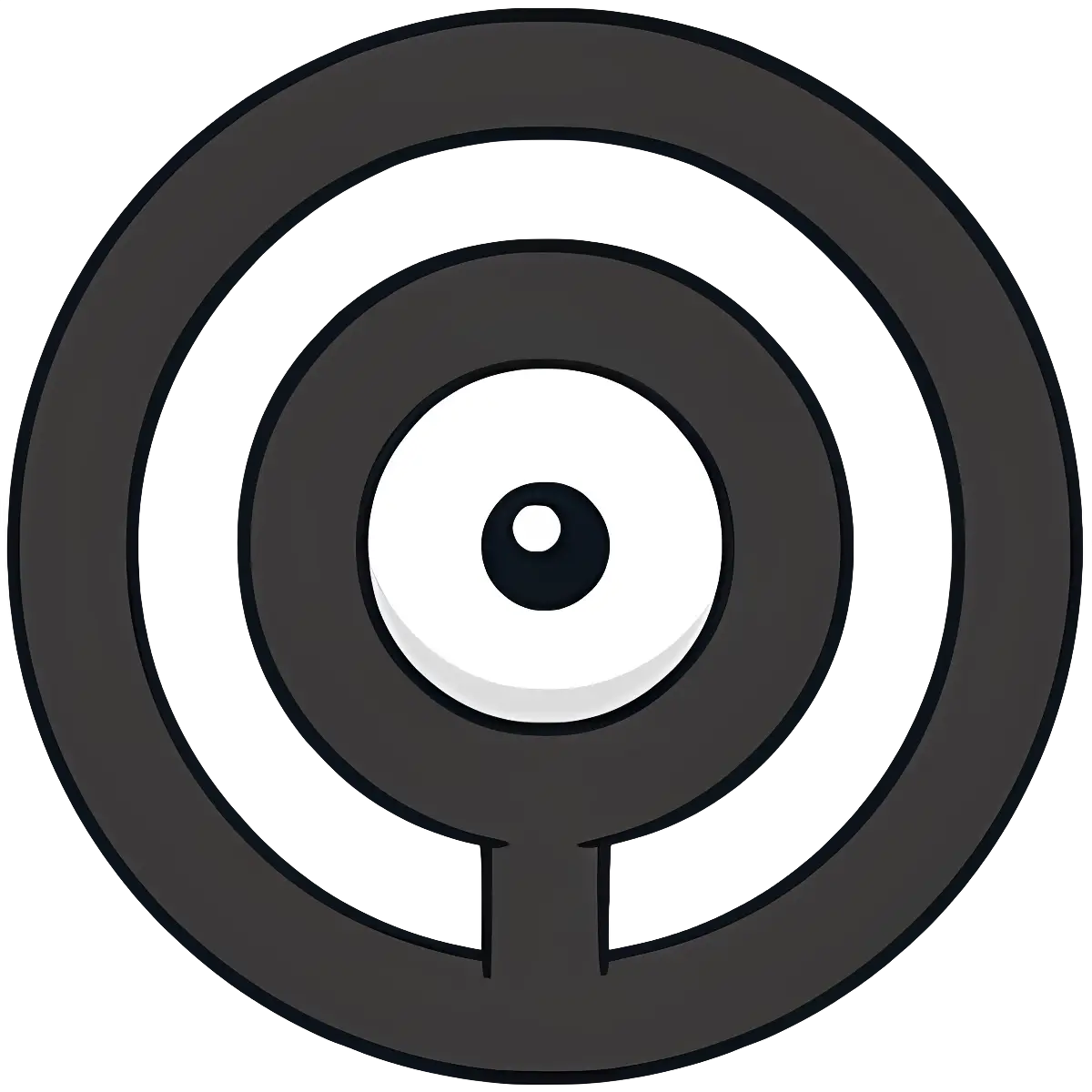 Mysterious Black Circle Symbol