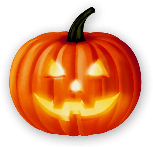 Glowing Jack-o&#039;-Lantern Illustration