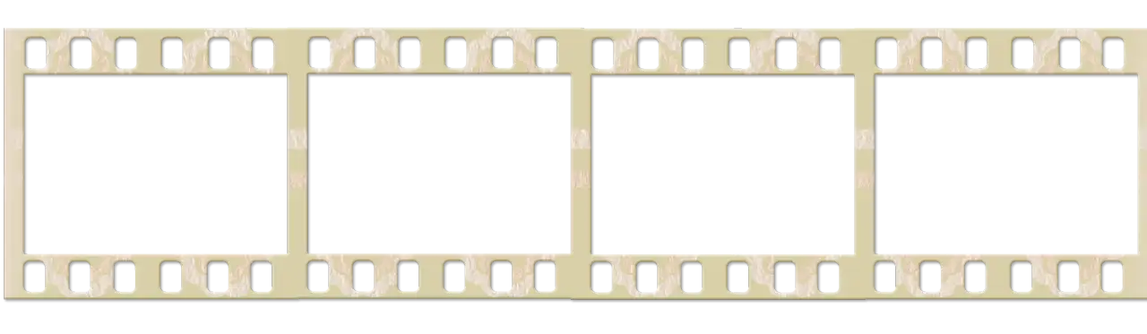Retro Film Strip Graphic Design