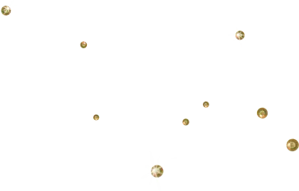 Golden Sparkling Dots Design